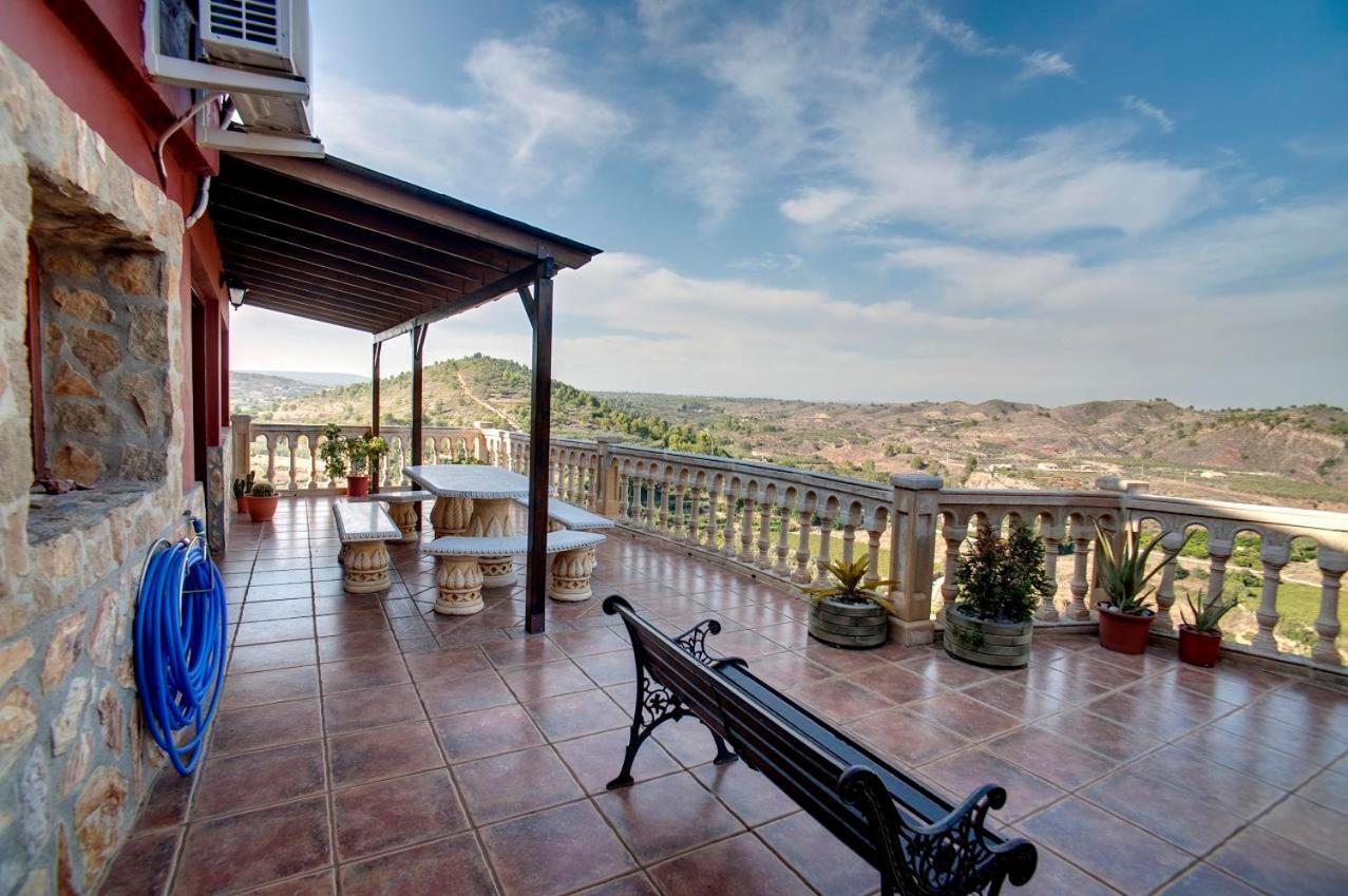 Casa Rural Mirador Del Salto Chella Exteriér fotografie